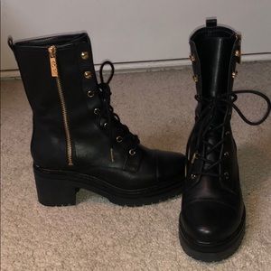 Michael Kors combat boots